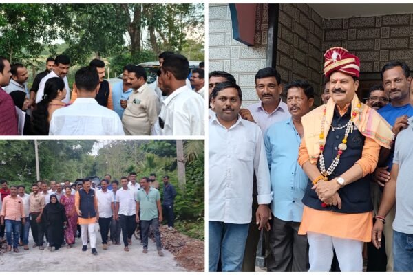 ಕೆರೆಹಳ್ಳಿ ಸಂಪರ್ಕ ರಸ್ತೆ ಕಾಮಗಾರಿ ಪರಿಶೀಲನೆ ನಡೆಸಿದ ಶಾಸಕ ಬೇಳೂರು ಗೋಪಾಲಕೃಷ್ಣ