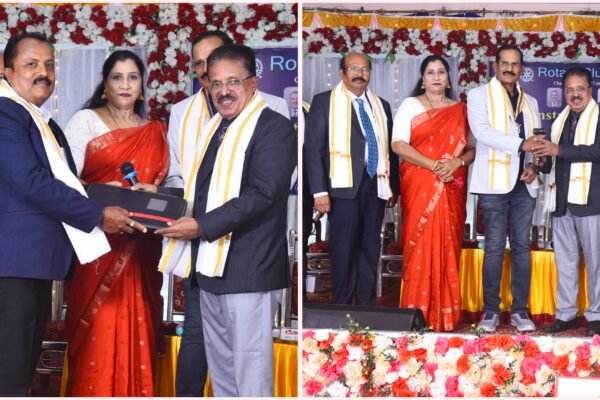 ರಿಪ್ಪನ್ ಪೇಟೆ – ರೋಟರಿ ಕ್ಲಬ್ನಲ್ಲಿ ಪದವಿ ಸ್ವೀಕಾರ ಹಾಗೂ ಪ್ರತಿಭಾ ಪುರಸ್ಕಾರ ಸಮಾರಂಭ