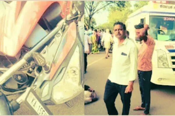 ಲಾರಿ ಬೈಕ್ ನಡುವೆ ಅಪಘಾತ – ಓರ್ವ ಸಾವು, ಇನ್ನೋರ್ವ ಗಂಭೀರ