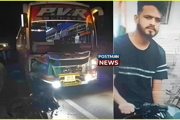 ಬಸ್–ಬೈಕ್ ಮುಖಾಮುಖಿ ಡಿಕ್ಕಿ: ಬೈಕ್ ಸವಾರ ಸ್ಥಳದಲ್ಲೇ ದುರ್ಮರಣ
