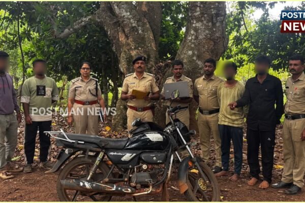 ಆನಂದಪುರ ಪೊಲೀಸರ ಮಿಂಚಿನ ಕಾರ್ಯಾಚರಣೆ: ಗಾಂಜಾ ಸಹಿತ ಇಬ್ಬರ ಬಂಧನ