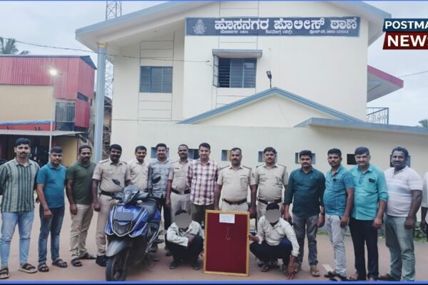 ನೀರು ಕೇಳಿ ಮನೆಗೆ ನುಗ್ಗಿ ಮಾಂಗಲ್ಯ ಸರ ಕಳ್ಳತನ : ಆರೇ ಗಂಟೆಯಲ್ಲಿ ಖದೀಮರ ಹೆಡೆಮುರಿಕಟ್ಟಿದ ಪೊಲೀಸರು